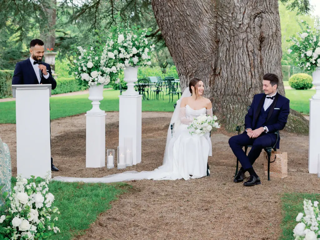 cérémonie mariage touraine château de rochecotte