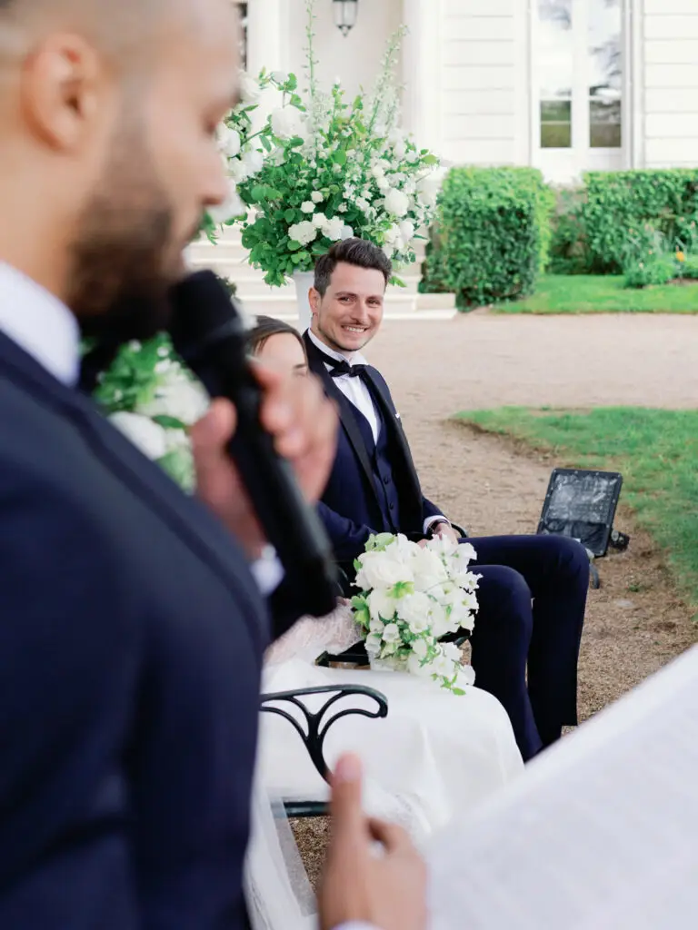 cérémonie mariage touraine château de rochecotte