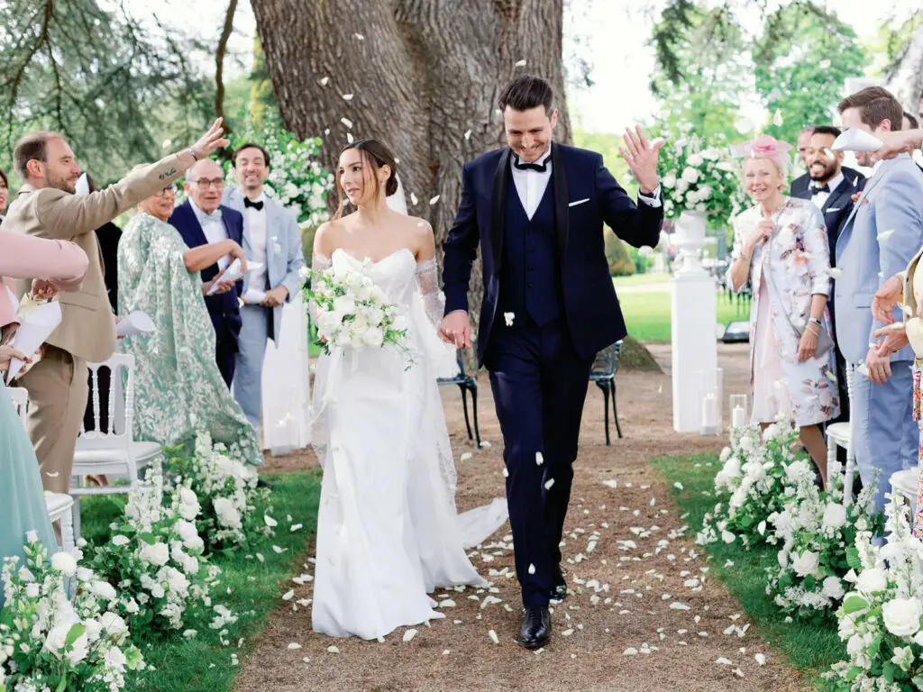 cérémonie mariage touraine château de rochecotte